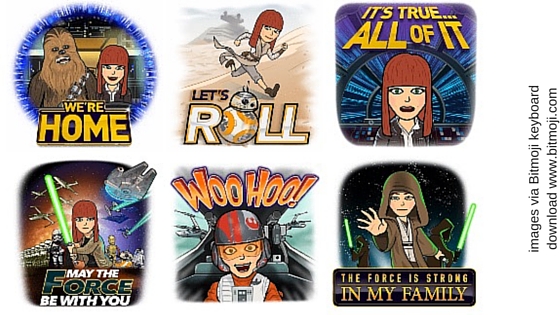 learn english with star wars bitmojis. bitmojis help you learn english online with this free online english lesson 