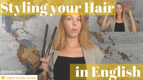 How to talk about Hair in English
