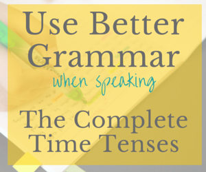 Use Better Grammar for Speaking Course