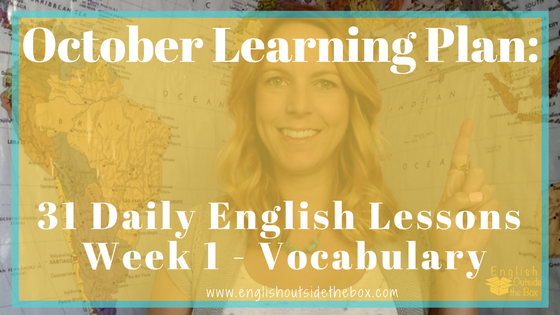 Learn English Online with English Outside the box 31 Daily Lessons to Improve English Vocabulary Fluency