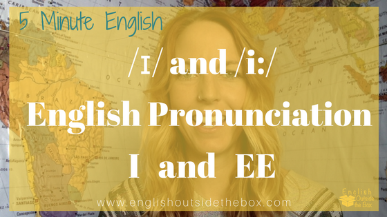 Learn English pronunciation of i and ee