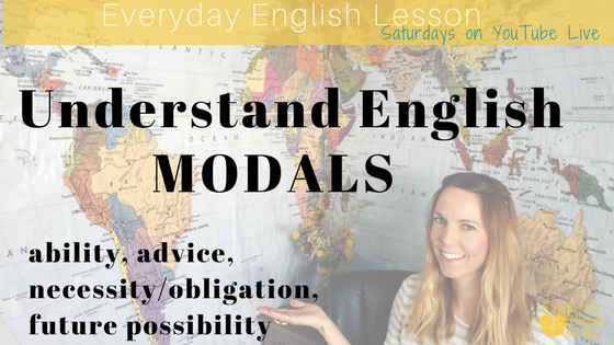 Understand English modals