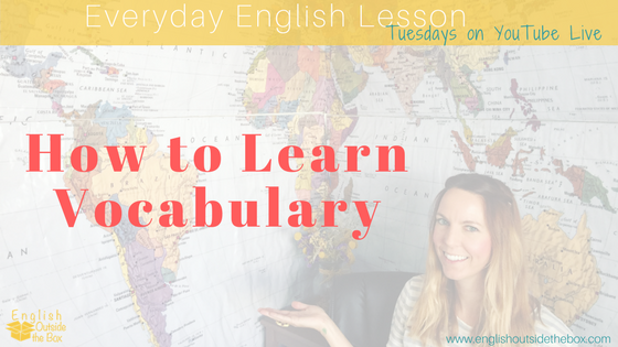 how to learn vocabulary