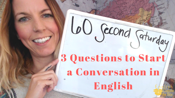 3 questions to start a conversation
