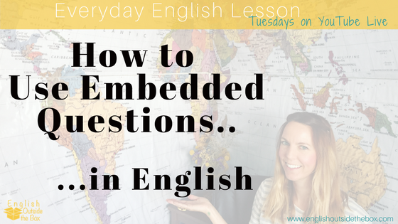 embedded questions in english