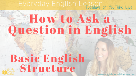 question structure english