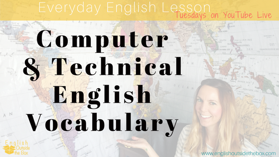 computer and technical English Vocabulary