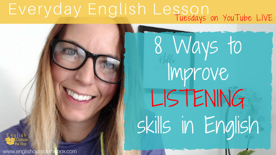 improve listening skills in English