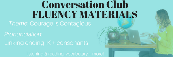 Conversation ClubFLUENCY MATERIALS (2)